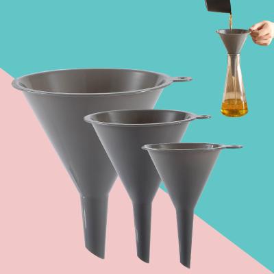 China 3PC/SET Viable Mini Small Plastic Funnels For Perfume Oil Liquid Filling, High Quality Transparent PP Mini Funnel for sale