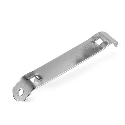 China Creative Custom Minimalist Stainless Steel Metal Beer Bottle Opener With Key Chain for sale