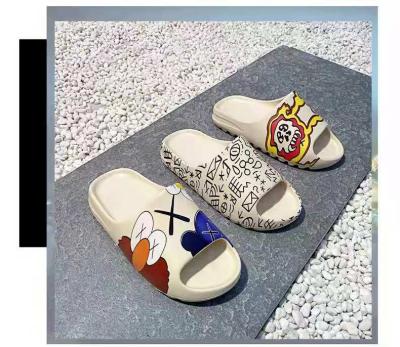 China CUSHIONING Original High Quality Women Elmo Yeezy Slides Men Yeezy Slides Logo Kids Inspired Yeezy Slides Custom Made for sale