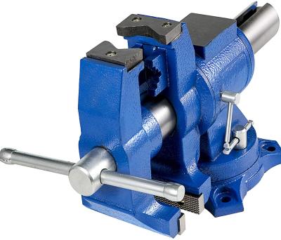 China Industrial Home Craftsman Rotate 360 ​​Degree Multi-jaw Vise Workshops Home Bench Vise Rotating for sale