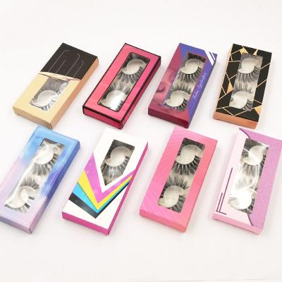 China 25-30 High Quality Colored Silk Eyelashes 3D Mink Eyelashes New 10 Periods Styles 10 Magnets 5D Luxurious False Eyelash for sale