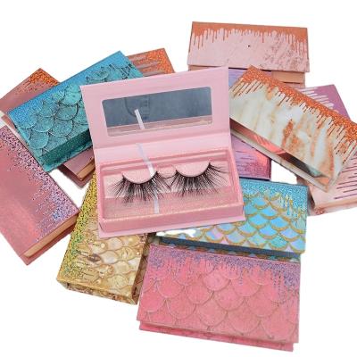 China 25-30 Times Handmade Wholesale False Eyelashes 3D False Eyelashes Rayon Fiber Silk Fiber Lashes for sale