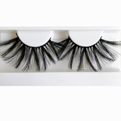 China 25-30 False Mink Eyelash Pack of Mink Hair Silk Eyelash Faux Mink Wholesale Vendors USA Times 0.15mm Thickness 3D Curl False Eyelashes for sale