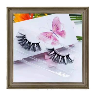 China 25-30 Times Faux Fur Mink Eyelash 20mm Eyelashes Mink 15mm Faux Mink Eyelashes for sale