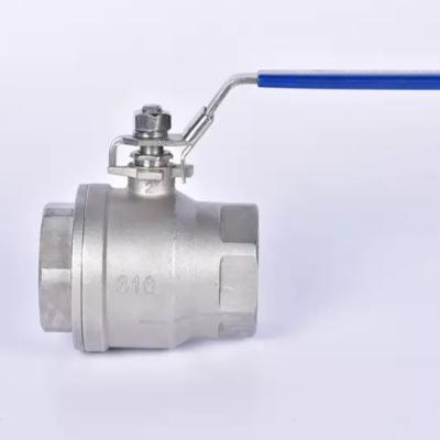 China General Stainless Steel Female Thread 1000PSI Two Piece Gauge Ball Valve for sale