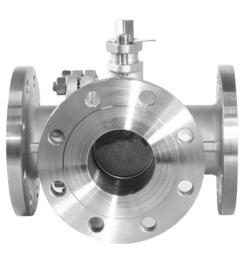 China General Q45FL Q44T stainless steel ball valve Q45FL three way flanged type PT gate cast iron electric steel flange type large valvel for sale