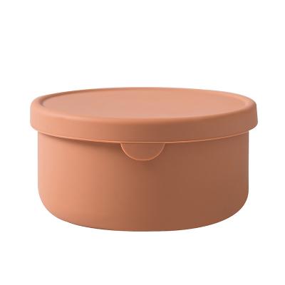 China Viable Silicone Food Storage Container Reusable Food Containers Lunch and Bento Boxes for Adults and Kids Mini Silicone Bowl for sale