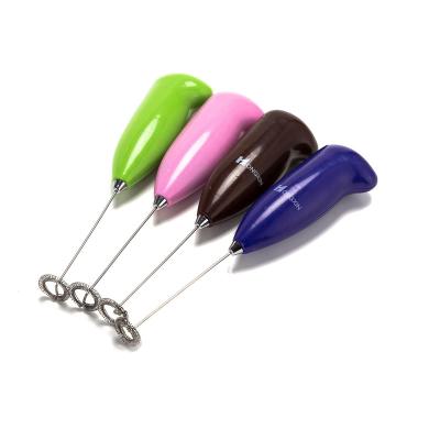 China Mini Foamer Whisk Electric Drink Viable Mixer Hot Chocolate Matcha Milkshake Cappuccino Coffee Frother Handheld Milk Frother for sale