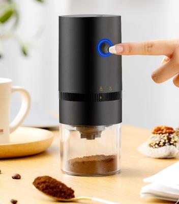 China Outdoor USB Rechargeable Portable Electric Burr Coffee Grinder Multi Grind Setting for Espresso Drip Pour Over French Press for sale