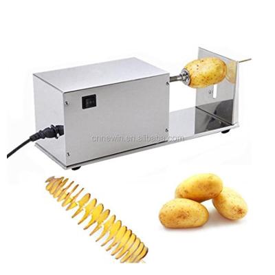 China Stainless Steel Electric Potato Spring Machine, Curly Potato Machine Spring Potato Machine PT200 for sale