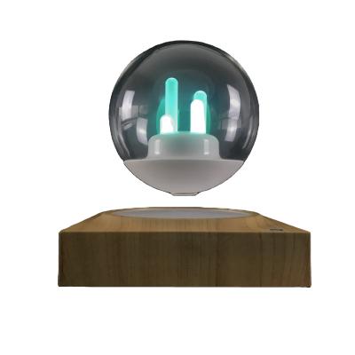 China Modern New Design Romantic Magic Light Ball Floating Bulb Table Lamp Magnetic Levitating Creative Decoration for sale