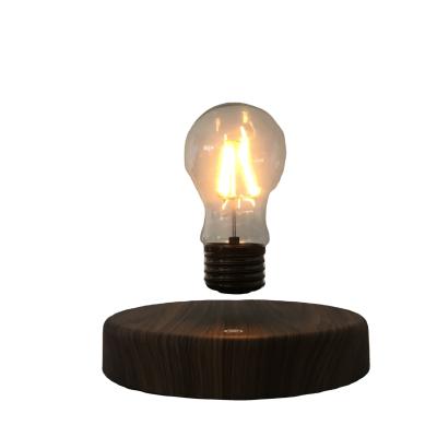 China Modern HCNT Light Bulb New Design Wooden Light Bulb Color Floating Table Lamp for sale