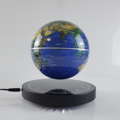 China Unique Levitating Technology Globe World Globe Floating Table Lamp Led Ball Special Gift Class Home Decoration for sale