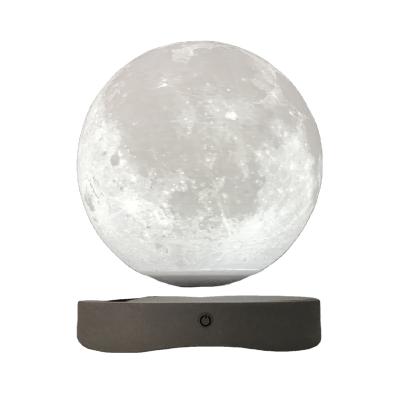 China Creative and Unique Gifts Home Decoration Table Lamp Floating Moon Light Levitating Modern Moon Lamp for sale