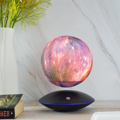 China Creative and Unique Home Decoration Gifts Lamp Floating Table Lamp Moon Light Levitating Modern Moon Lamp for sale