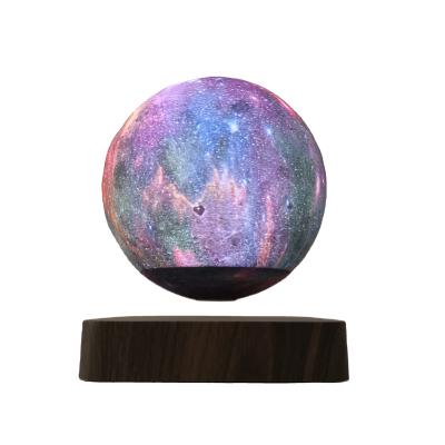 China New-designed HCNT Magnetic Levitation Moon Galaxy Lamp For Desktop Decoration for sale