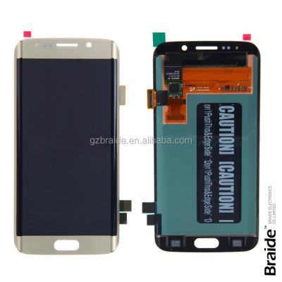 China High Quality LCD Display Touch Screen Digitizer Assembly Replacement For Samsung Galaxy S6 Edge BR-SMS6 Edge for sale