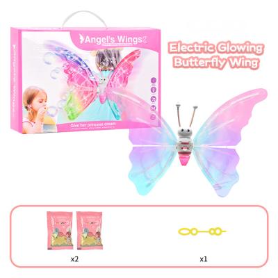 China Light up fairy wings kids butterfly wings Pretend Role Play Simulated Butterfly Swing light up fairy wings for sale