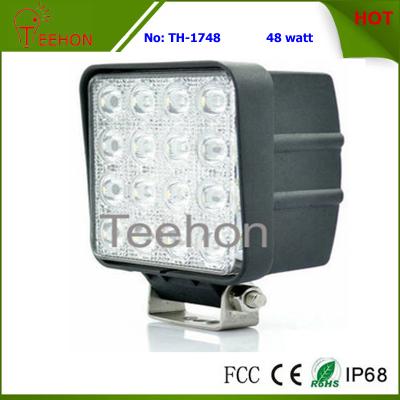 China 48W Square LED Fog Light, LED Work Light, LED Work Lamp for marine ships, Automotive for sale