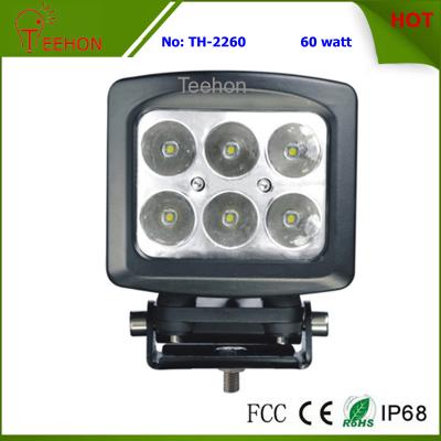 China 60W Square CREE LED Work Lamp (LED driving lamp) for Boat, Marine Ship, Polaris ATV for sale