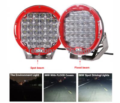 China Waterproof IP68 9 inch 96w led work light kit for 4WD and heavy-duty truck for sale