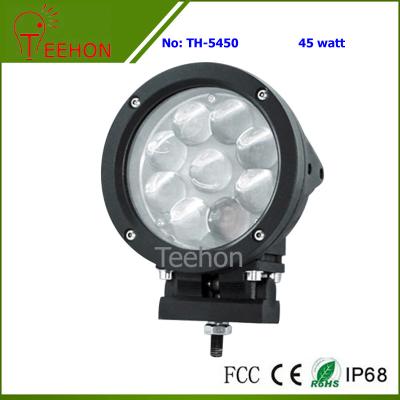 China High power LED 45W 4D PC Len Round LED Driving Light (LED work light) for sale