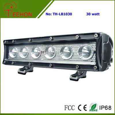 China 6*5W CREE 10.5 Inch Single-Row LED Work Light Bar for agricultural tractors for sale