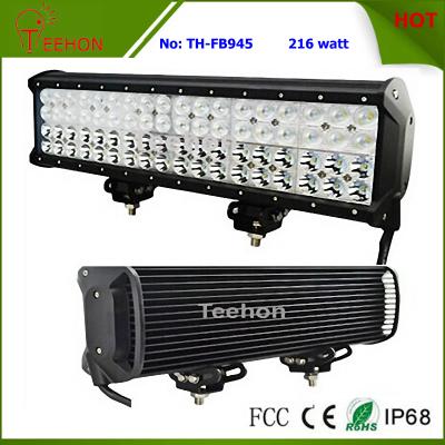 China 216 Watt 17 Inch CREE Quad Row off-Road LED Light Bar for Trucks for sale