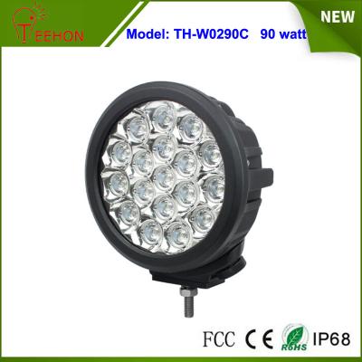 China 7 inch IP67 high lumens 90w led driving light Spot light lamp for offroad jeep,4x4 tractor for sale