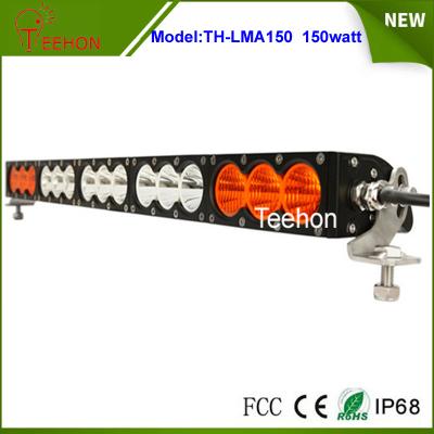 China 27.2 inch 150W CREE LED light bar single row in optional spot/flood/combo beam type for sale