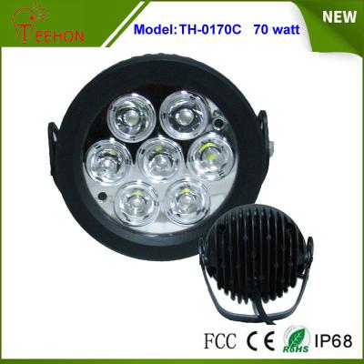 China 6.2 Inch 70W LED Work Light Flood off Road SUV 4WD ATV Truck Car Super Bright LED driving light for sale