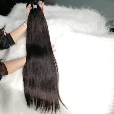 China 100% Virgin Hair Bundles Raw Hair Bundle Vendors Silky Straight Hair Extension Raw Brazilian Hair Extension for sale