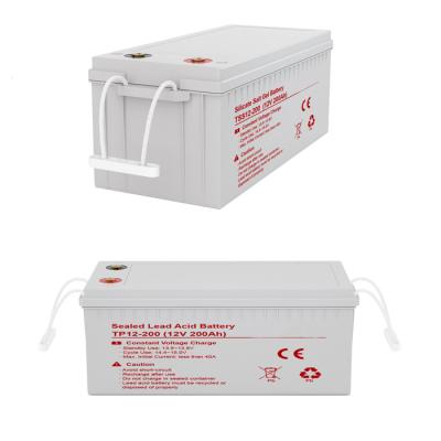 China Machine- High Capacity 12V White 200AH Sealed Deep Cycle 100ah 150ah Colloidal Lead Acid Battery Solar Gel Battery Lead Acid Battery for sale