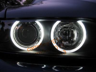 China LED BMW angel eyes CCFL halo rings for BMW E46 non projector 2*131mm+2*146mm for sale