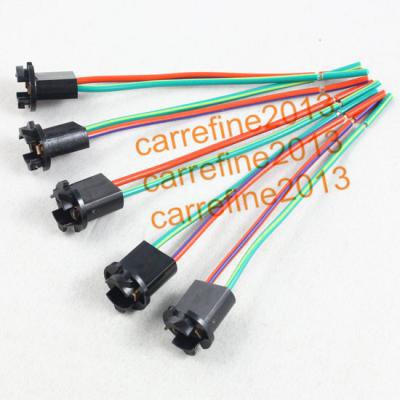 China T10 T15 Rubber Socket Car LED Bulbs Holder Adapter Cable W5W 194 168 for sale