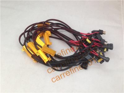 China H4 H7 H8 H11 9006 9005 1156 50W LED error canceller LED warning canceller cables harness for sale