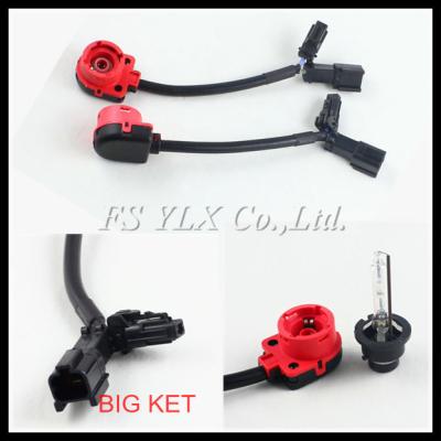 China HID D2S D2R D2C Wiring Harness Socket Adapter Harness Connector Cables D1 D2 Big KET Wire for sale