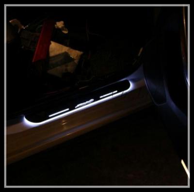 China Car LED door sill plate light LED moving door scuff light for INFINITI FX35 FX37 FX30 FX50 for sale