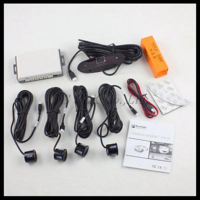 China Car LED Parking Sensor Kit Display 4 Sensors Reverse Assistance Radar Monitor System for sale