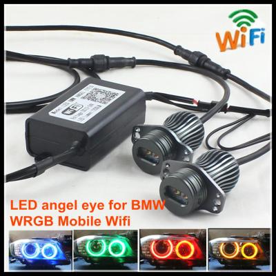 China Wifi control RGBW LED angel eyes marker headlight for BMW E92 E60 E39 E90 E91 E70 for sale