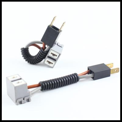 China H7 Ceramic Male Female Wiring harness H7 EXTENDED CONNECTOR/PLUG/ADAPTOR/SOCKET for sale