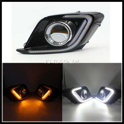 China SMD LED Daytime Running Light For Mazda 3 Axela with turn signal light LED DRL fog lamp for sale