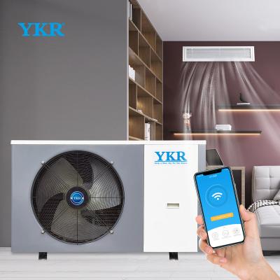 China YKR outdoor heatpump hot sale can provide customization inverter heat pump household evi heating cooling heat pump for sale