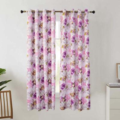 China High quality digital printed colorful curtains blackout curtain blackout backdrop curtains for living room window for sale