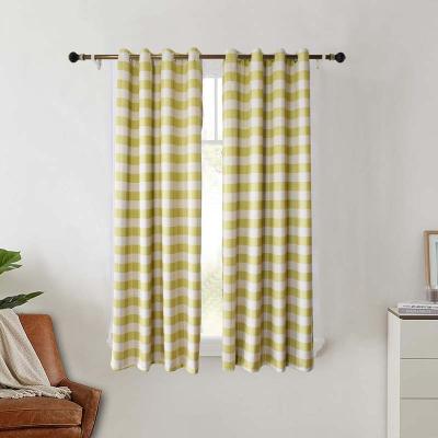 China Blackout Selling Window Curtains Latest Hot Selling Kitsch Hot Selling Curtain Gingham Curtain For Home for sale