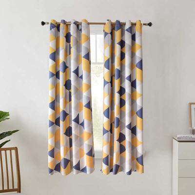 China Wholesale Customized Blackout Blackout 100%Polyester Curtains For Living Room for sale