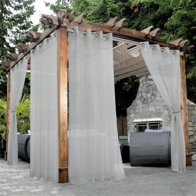 China Exterior Blackout Shaoxing Curtain Insulation And Waterproof Cartains Decorative Drapes For Porch Pergola Patio Hut for sale