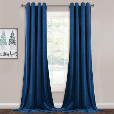 China Top Luxury Modern Blackout Shaoxing Curtain Insulat Fashion Drapes Curtains For Living Room Window for sale