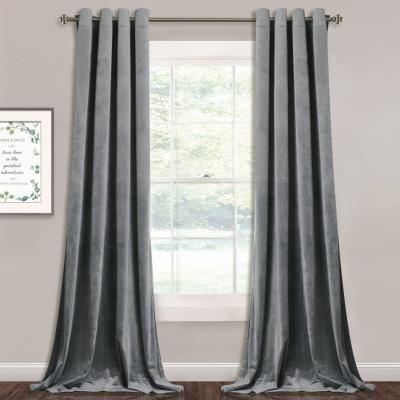 China Blackout and heat insulation Keqiao China textile city sound velvet curtain Lahore curtains arabicfor windows for sale