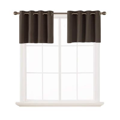 China Blackout Kitchen Blackout Draperies Windows Grommet Top Tier Curtains For Window for sale